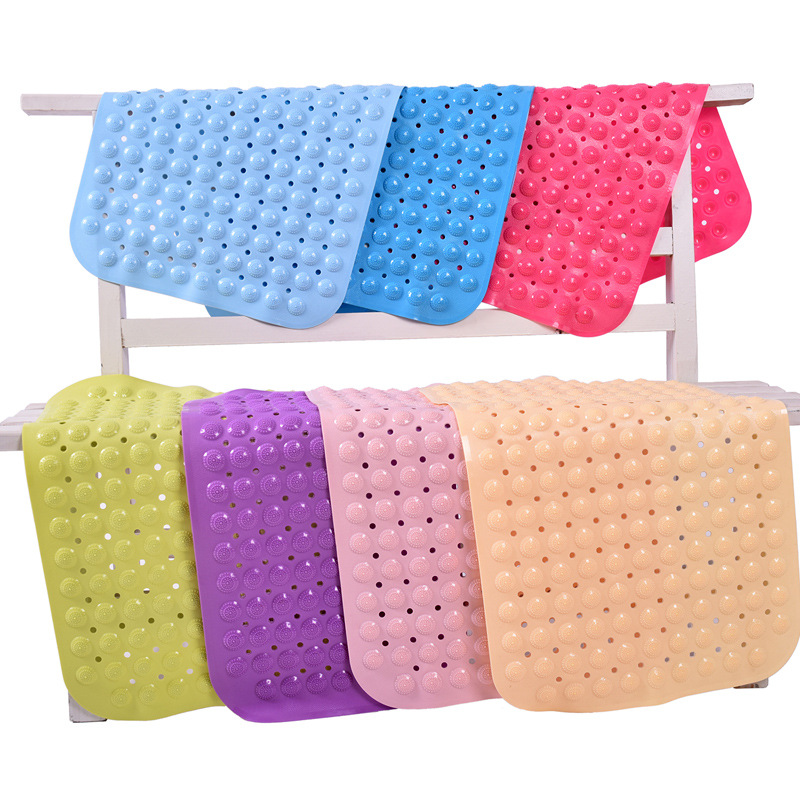新款创意无味吸盘地垫家用卫生健淋浴房防水防滑地垫塑料地垫胶垫详情图2