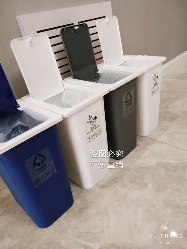 This Nordic minimalist and fashionable trash can comes with a logo and is sold directly by the manufacturer Application Scenario