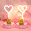 Groceries Fairy bear love lights neon lights lovers hearts little night lights resin crafts