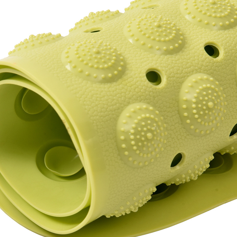 新款创意无味吸盘地垫家用卫生健淋浴房防水防滑地垫塑料地垫胶垫详情图3