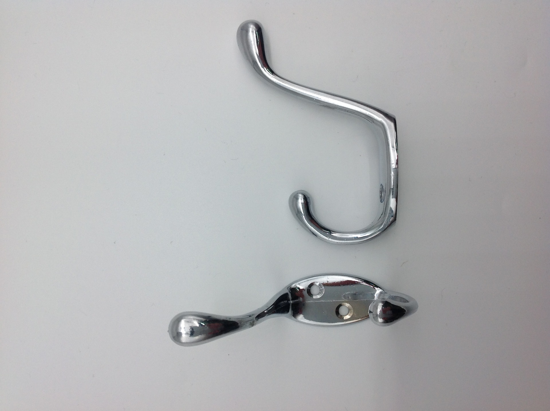 舒赞 铝线条阳光房专用简约金属抛光处理衣钩挂钩墙壁挂衣架家居必备