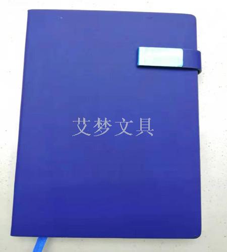 高档带磁铁扣笔记本记事本手账本