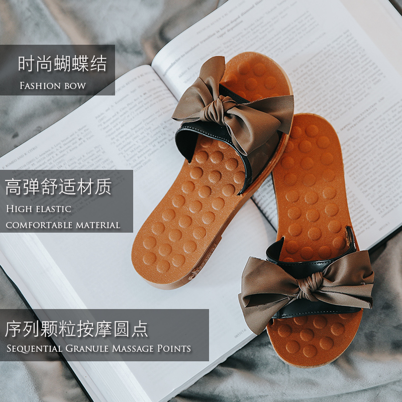 街头范休闲拖鞋女外穿夏季时尚个性百搭一字拖平底舒适韩版凉拖产品图
