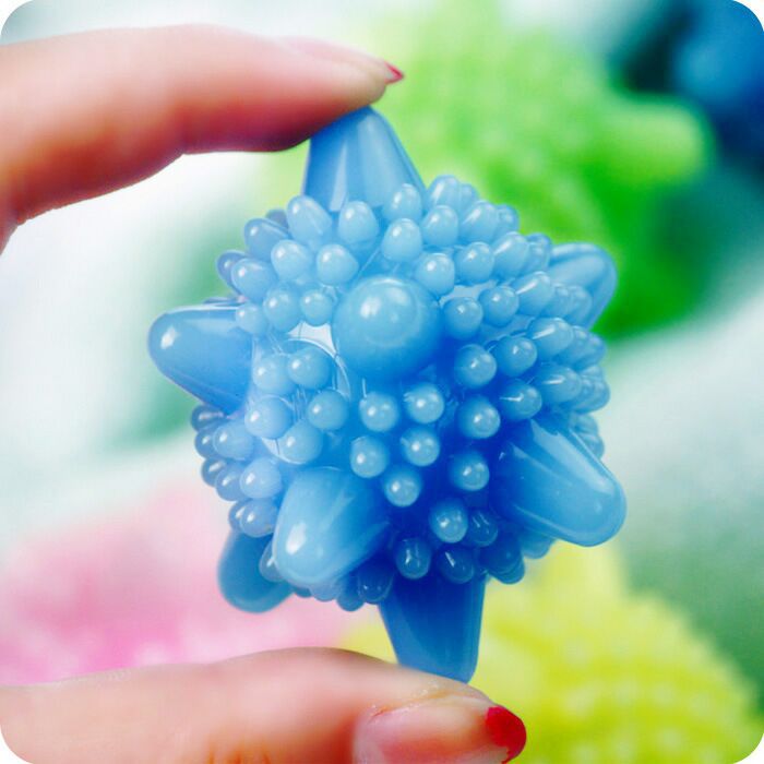 厂家直销韩国魔力洗衣球 去污防缠绕洗护球海星形实心清洁