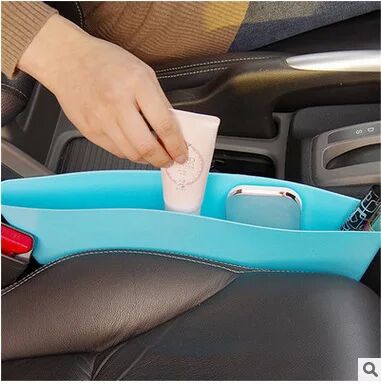 厂家现货供应大号可压缩座椅夹缝杂物垃圾收纳盒 车载置物盒