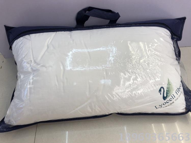 Star-rated hotel pillows, hotel supplies, soft and comfortable feather velvet pillows, high-end gifts, compression pillows details Picture