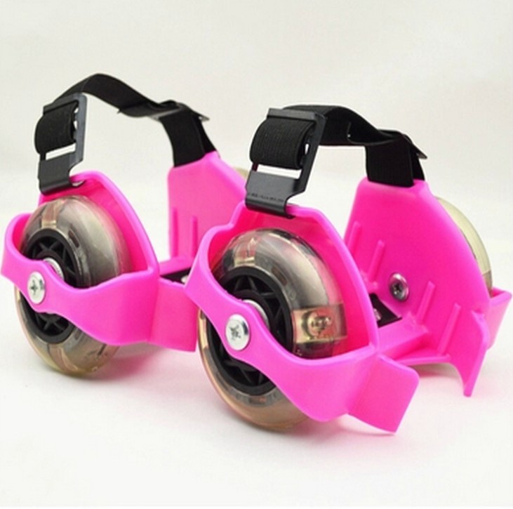 暴走鞋轮滑鞋儿童风火轮溜冰鞋 可调式风火轮暴走鞋产品图