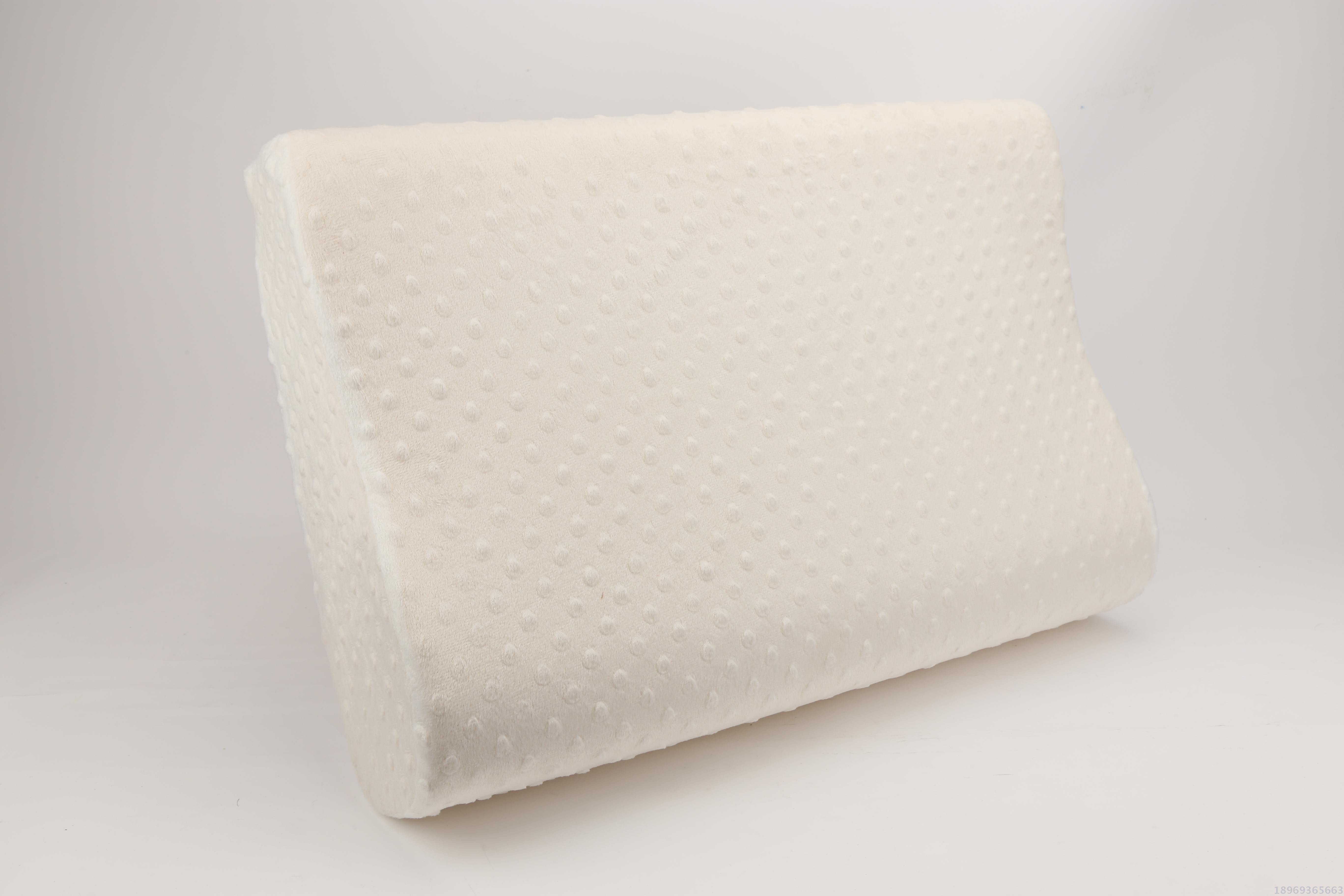 Memory pillow, Middle Eastern Arabian cool ice pad, gel white bubble knitted fabric, high and low pillow, sponge memory pillow details Picture