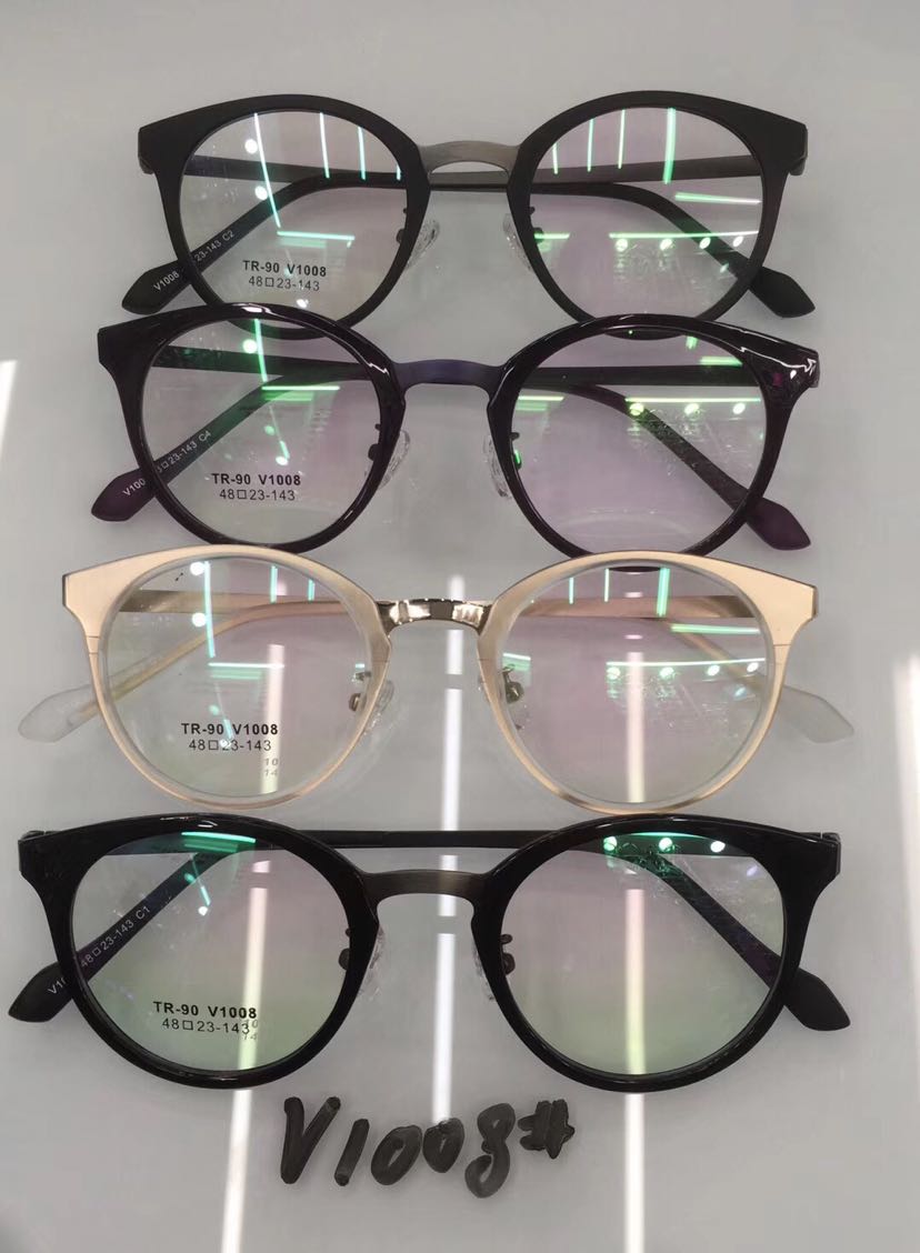 New flat mirror spot spectacle frame mixed color shipment TR frame thumbnail