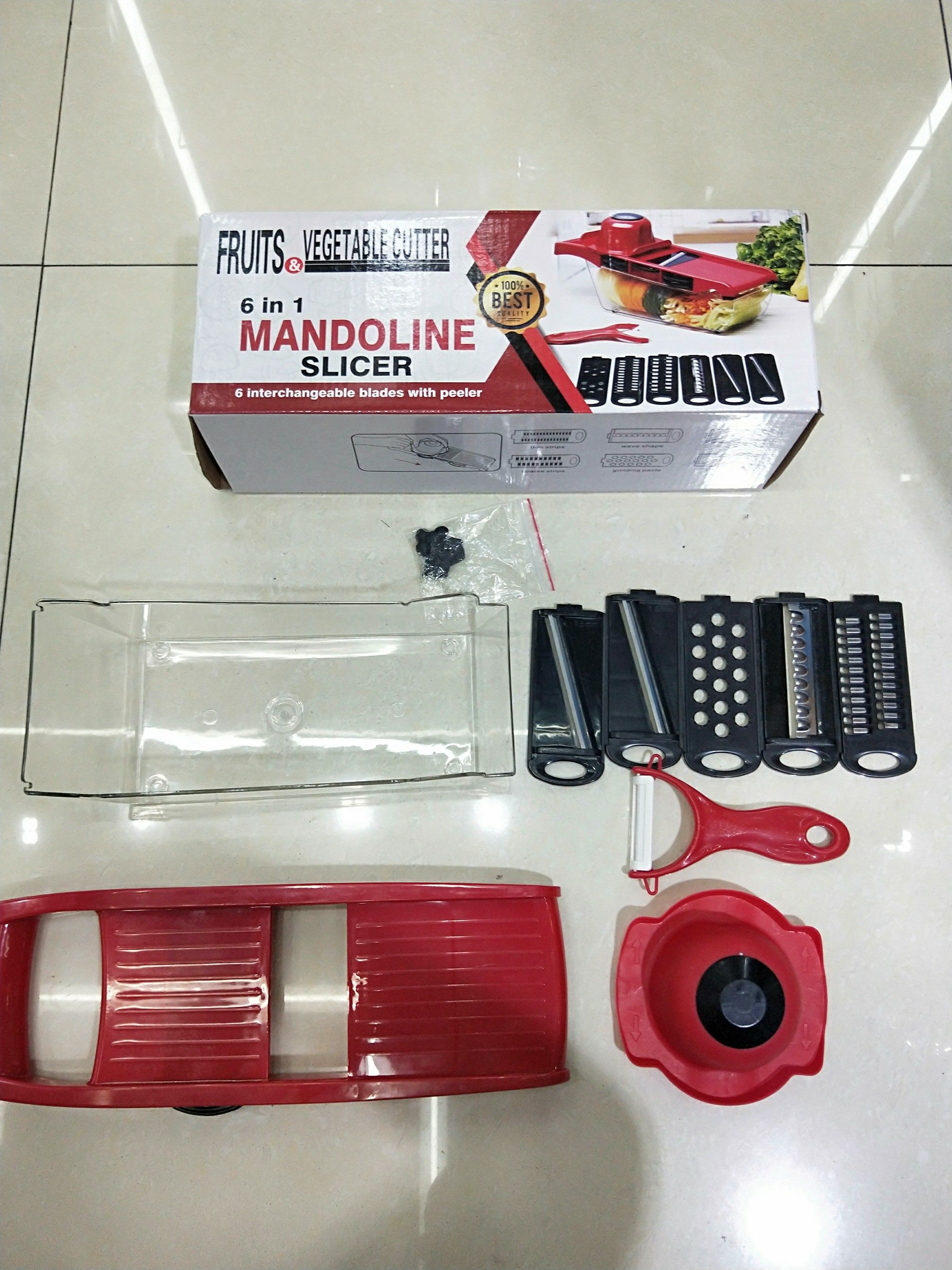 MANDOLINE SLICER 家用6功能切菜器厨房切菜器细节图