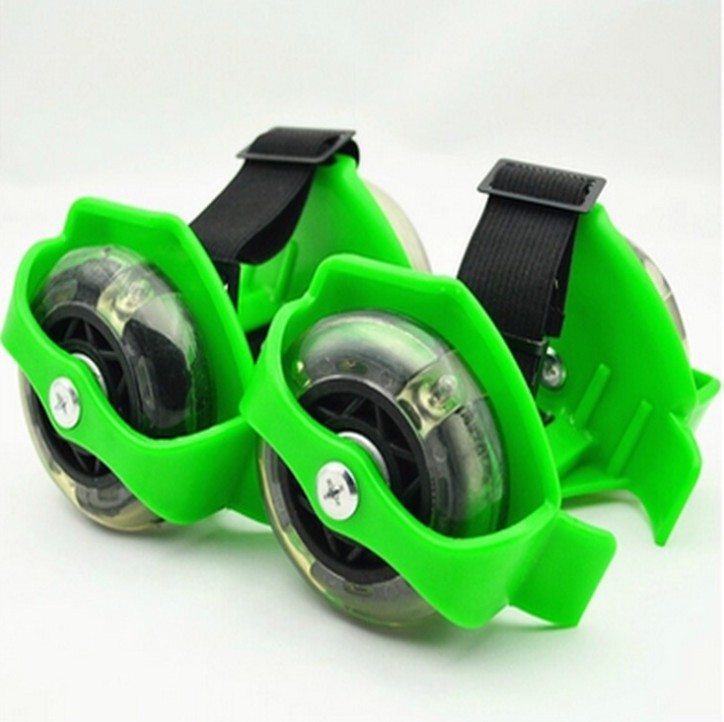 暴走鞋轮滑鞋儿童风火轮溜冰鞋 可调式风火轮暴走鞋细节图