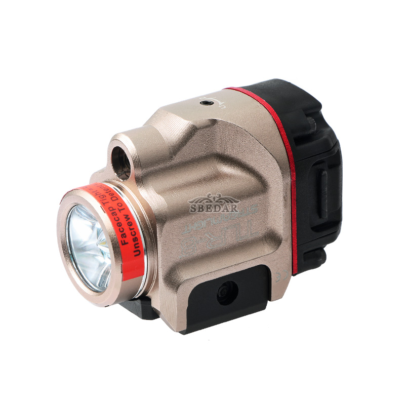 Negro rojo arena LED luz fuerte linterna infrarrojo rojo láser bajo vista details Picture