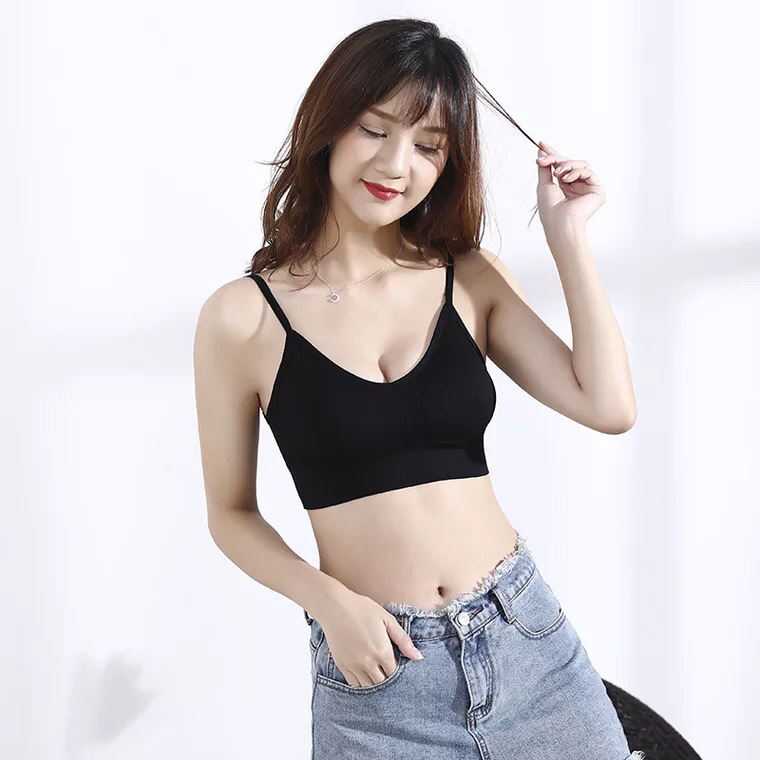 Explosive Seamless Big U Beauty Back Wrap Chest Top Sexy No Underwire Backless U-Line Vest With Bottom Strap Inside Application Scenario