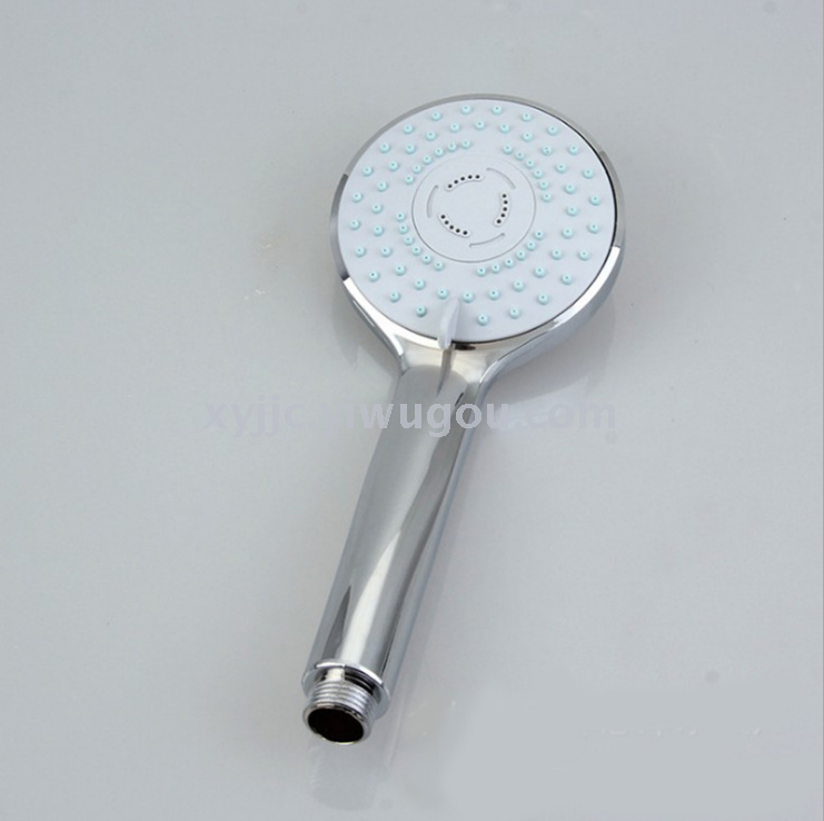 Three-function bathroom shower, handheld pressure-increasing water-saving Xiamen showerhead, water heater nozzle details Picture