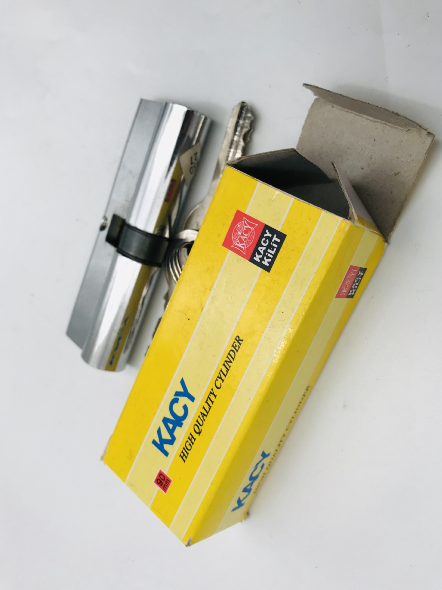 Locking core 9cm zinc alloy double unlocking core