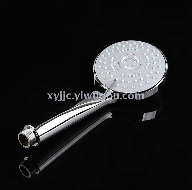 Three-function bathroom shower, handheld pressure-increasing water-saving Xiamen showerhead, water heater nozzle