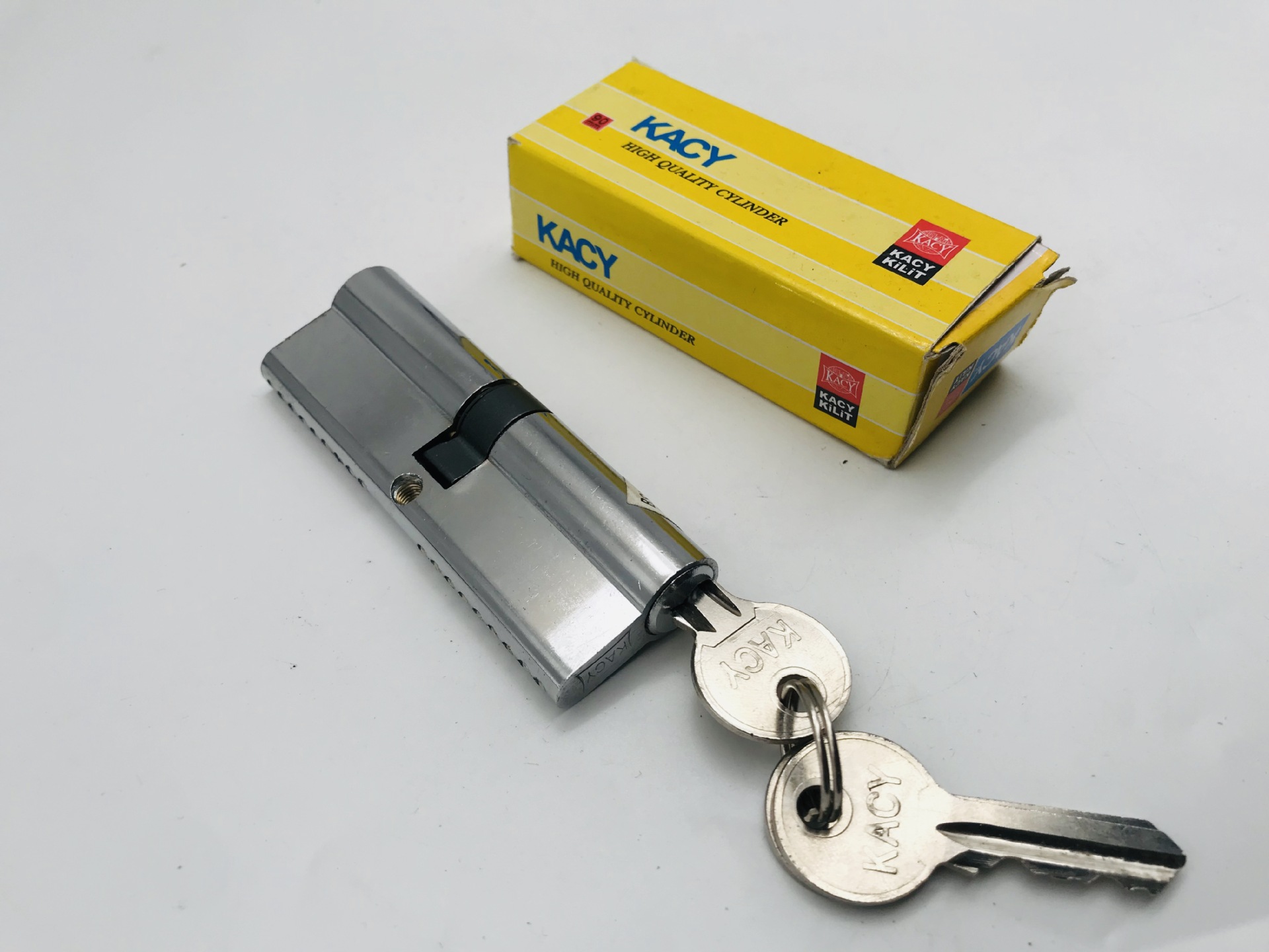 Shuzan 9cm zinc alloy cantilever window double lock core Golden Bridge quality solder wire electrode compatible lock accessories Specification image