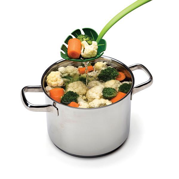 Kitchen supplies Mixing salad spoon New leaf spoon Colander spoon thumbnail