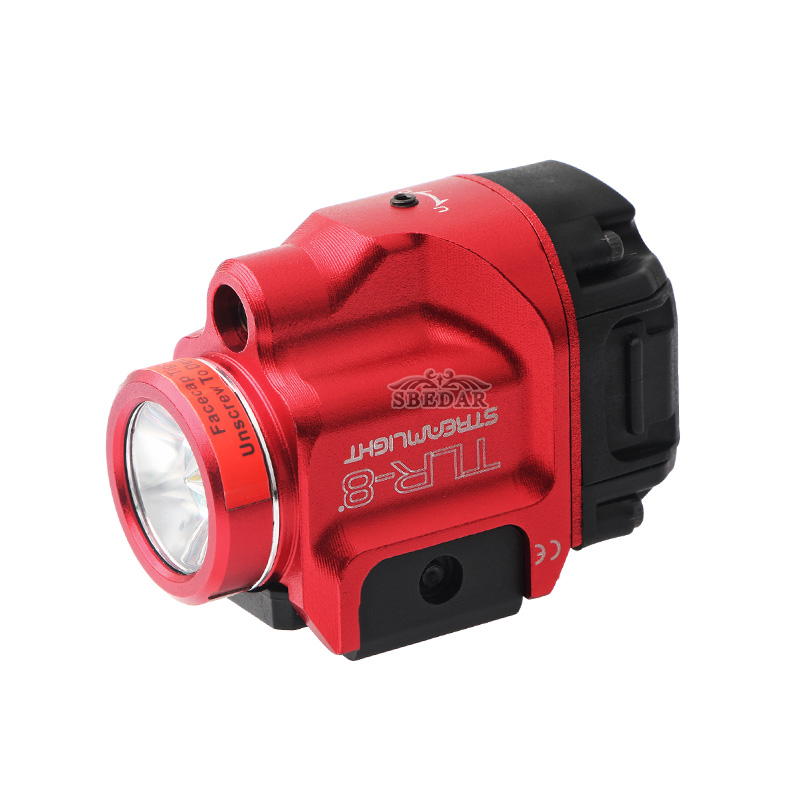 Negro rojo arena LED luz fuerte linterna infrarrojo rojo láser bajo vista Specification image