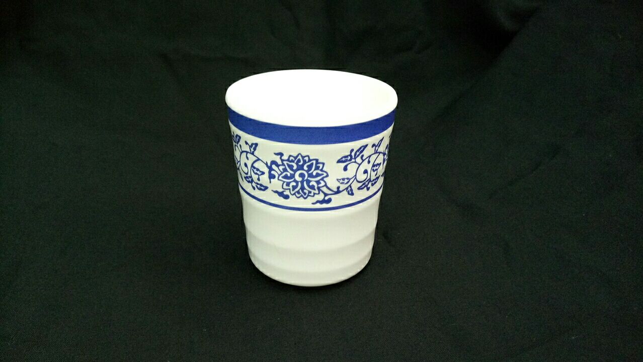 100% melamine A5 orchid thread cup 10602