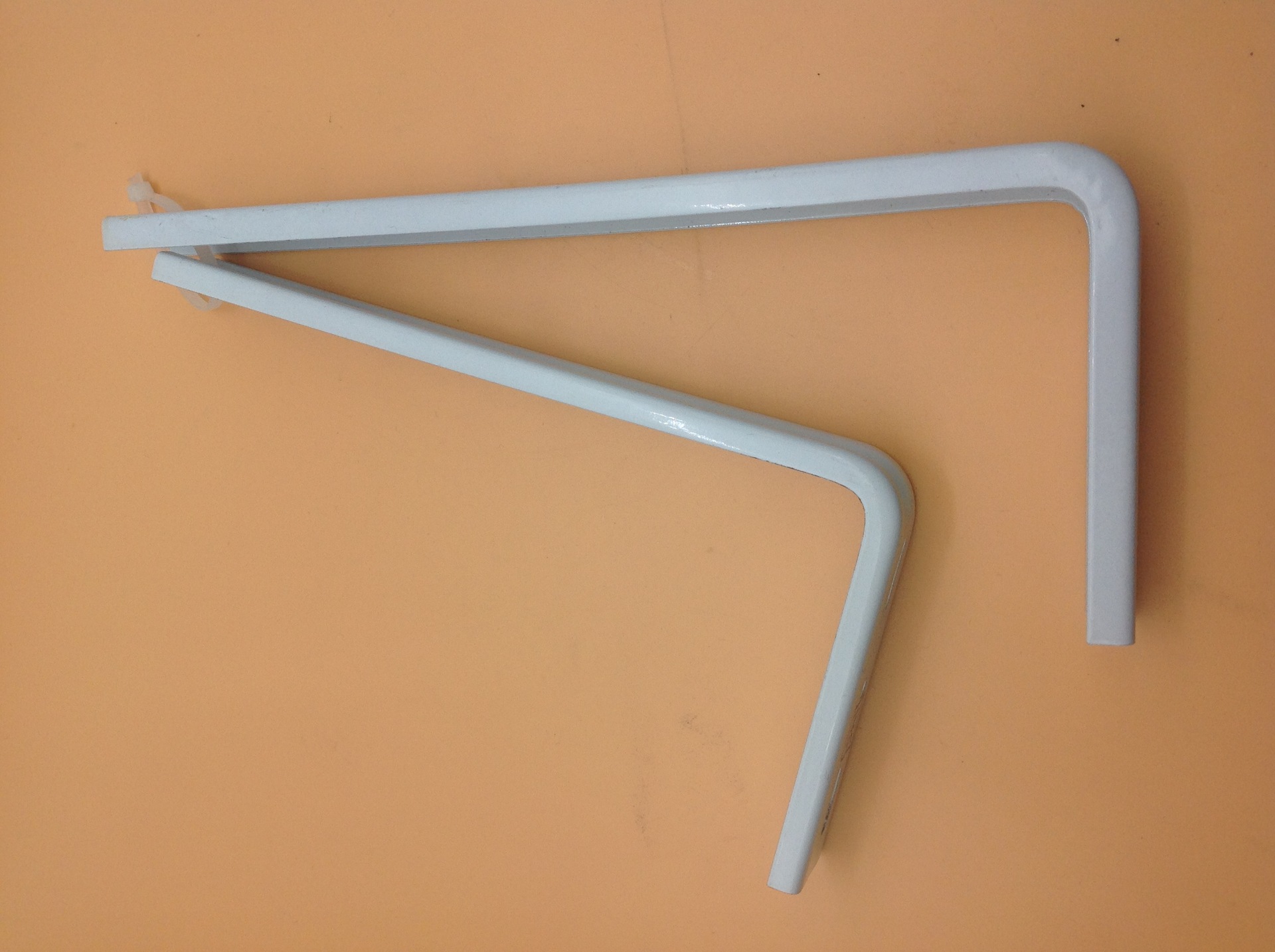 White zinc bracket hardware furniture fittings