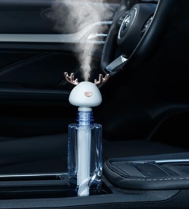 小鹿角加湿器 USB迷你加湿器 车载办公桌加湿补水器细节图
