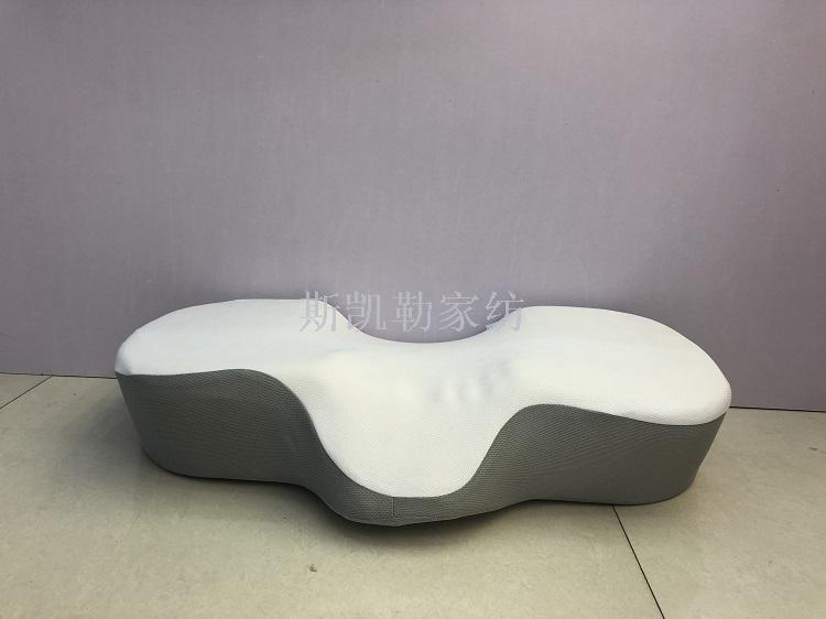Memory pillow 3D neck protection pillow, memory foam anti-snoring slow rebound, Korean memory pillow sponge butterfly-shaped pillow Specification image