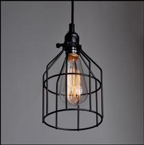 American living room dining room rustic industrial vintage bar cafe clothing store bar iron small chandelier fixtures