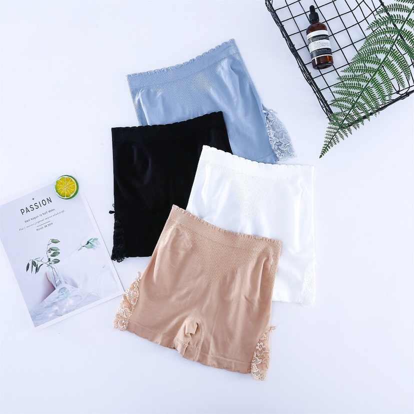Seamless Women's Pop Bow Safety Pants details Picture