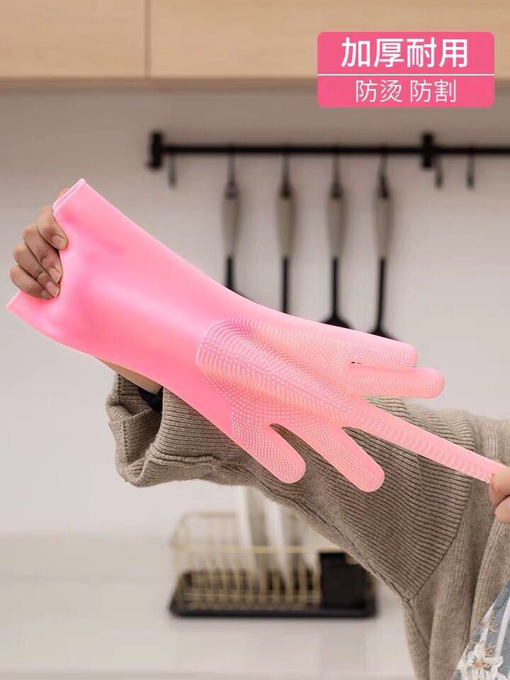 260g硅胶洗碗魔术手套产品图