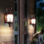 Outdoor wall lamp waterproof garden lamp garden villa decorative wall door post lamp sun room corridor lamp