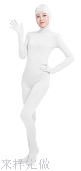 莱卡全包紧身衣 开脸 连体服 动漫Cos舞台演出服 亚马逊速卖通细节图