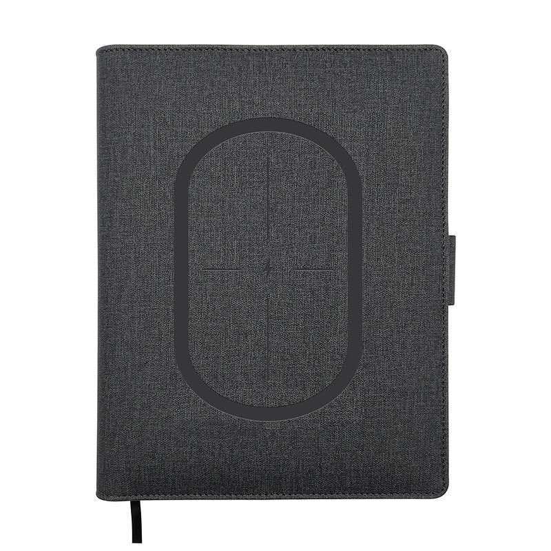 Wireless charging creative multi-functional notebook, customized mobile power bank, business gift box, notebook power bank, wholesale for foreign trade details Picture