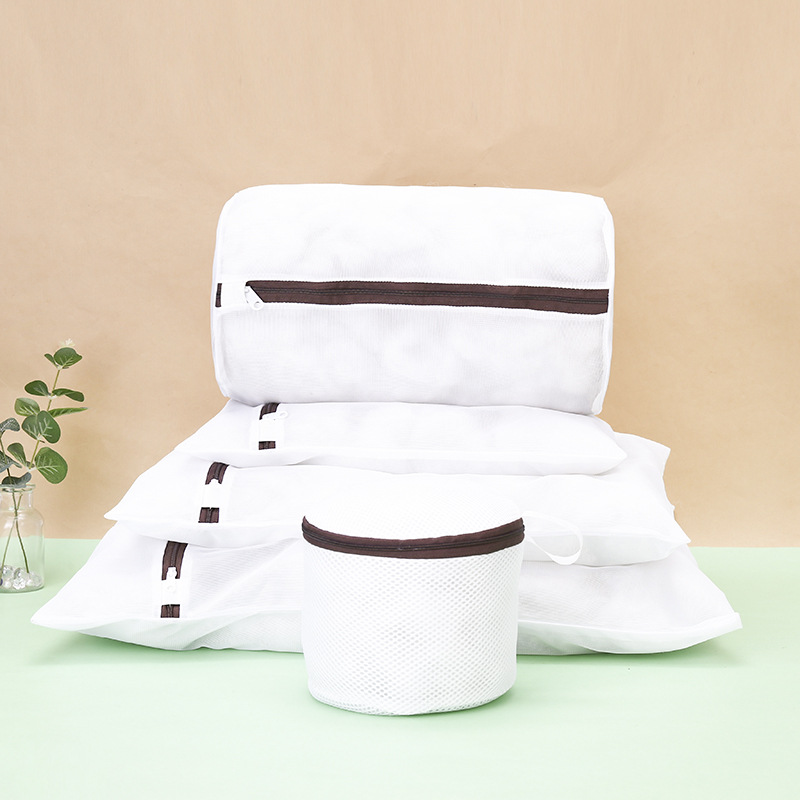 Direct order from the manufacturer for the 2020 new 5-piece set of fine-mesh thickened special laundry bags details Picture