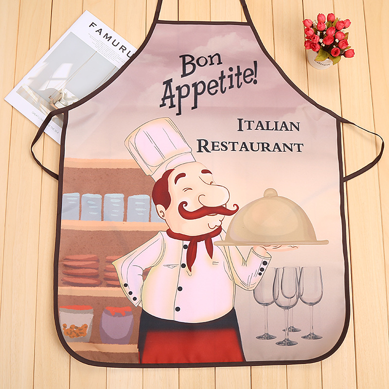 【LOVELY HOME】【 Chi Jia 】NEW KITCHEN COOKING APRON Sleeveless Tape-resistant apron Application Scenario