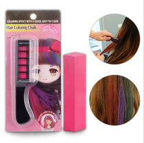 2018 new disposable mini hair dye comb Hair wand Hair chalk hair dye single pack 6 colors