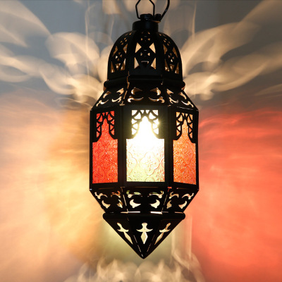 Morocco wall lamp Hotel bedside corridor living room bedroom European style household lamp