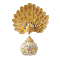 Wholesale creative lamp corridor wall lamp club wall lamp hotel wall lamp creative Mosaic peacock wall lamp