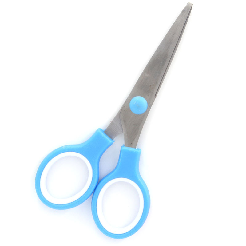 儿童双环剪刀 学生剪美工剪纸工具 幼儿不锈钢剪儿童手工DIY剪刀详情图3