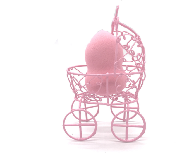 Beauty egg drying sponge powder puff storage box, baby shopping cart powder puff stand, powder puff bracket, makeup sponge egg Specification image