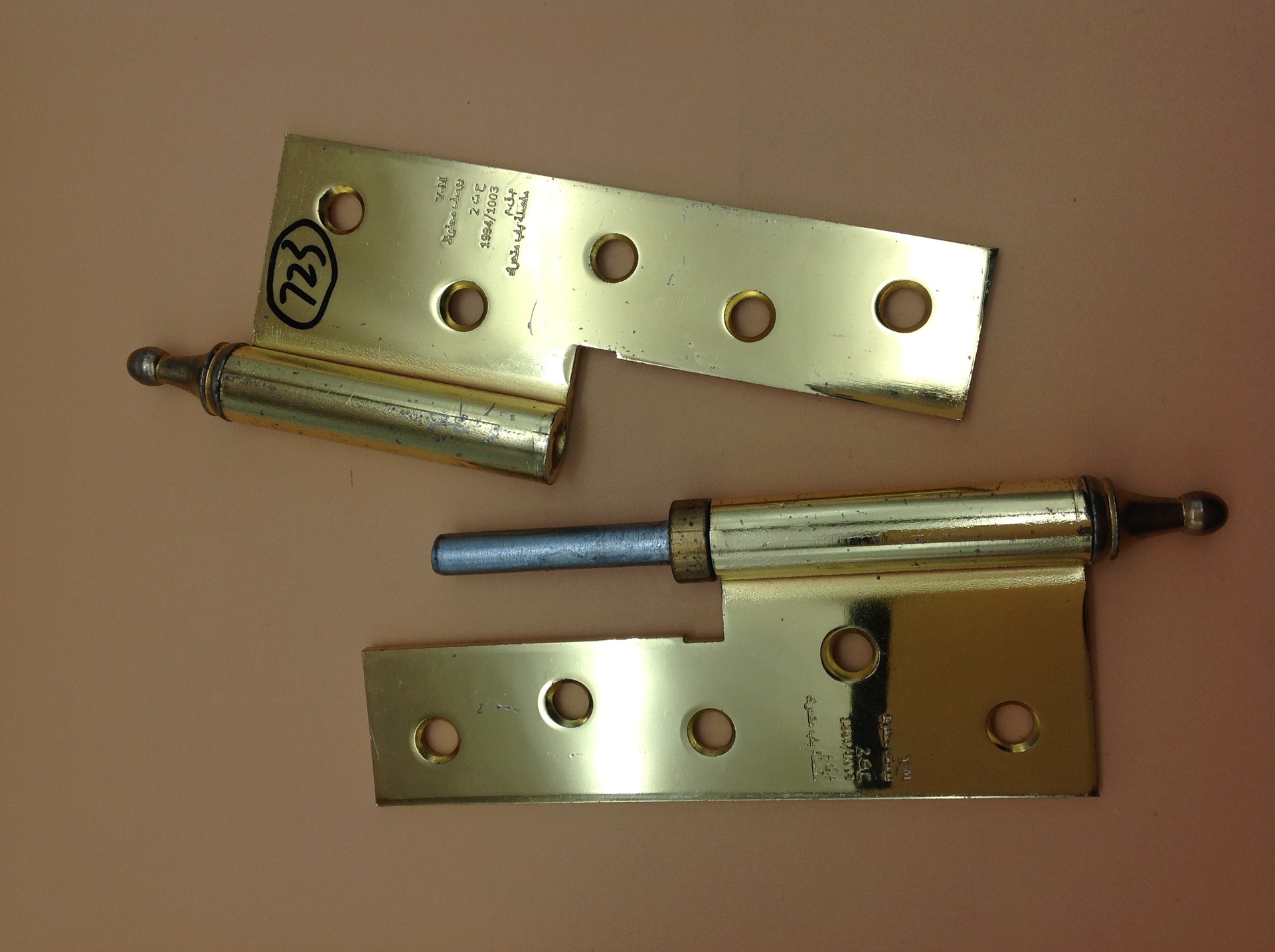 Shuzan high-quality brand iron H-shaped hinges, cabinet door hinges, sliding door special glass rubber strips, window sealing strips and accessories Specification image