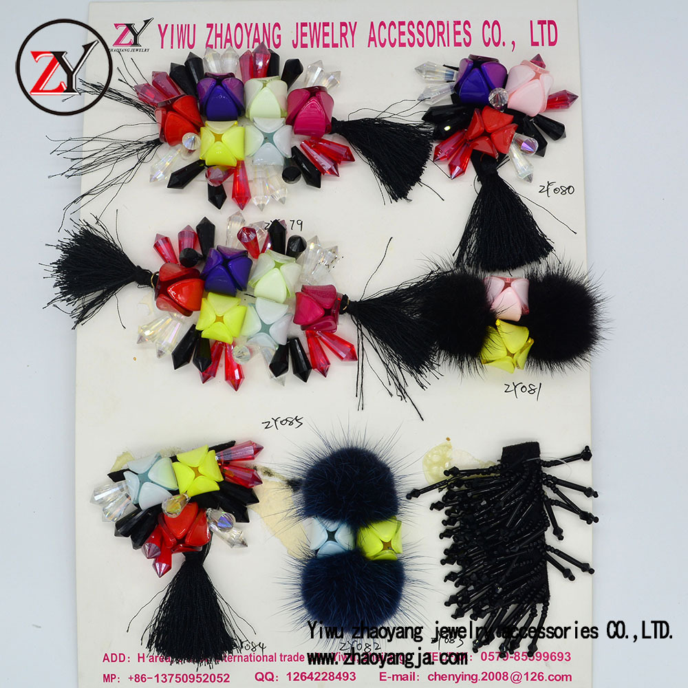 [New Launch] 2019 Spring Summer Sandals Flip-Flops Nail Beads Handmade Shoe Flower Zy07237