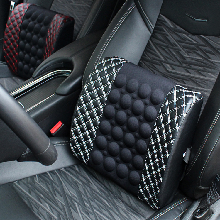 The car's waist is equipped with a car health massage cushion Specification image