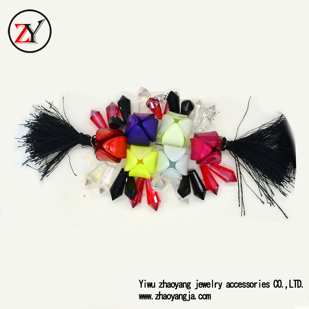 [New Launch] 2019 Spring Summer Sandals Flip-Flops Nail Beads Handmade Shoe Flower Zy07237 Application Scenario
