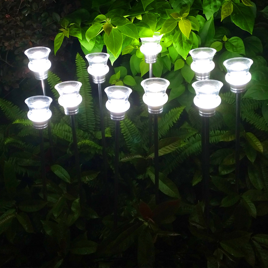 Led reed lamp Outdoor landscape square decorative lamp acrylic stick garden lamp