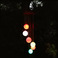 led太阳能风铃灯户外别墅小区吊饰米粒球风铃滴胶球产品图