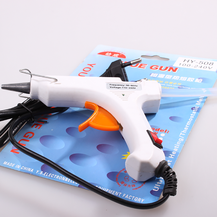 热熔胶枪白底实物图