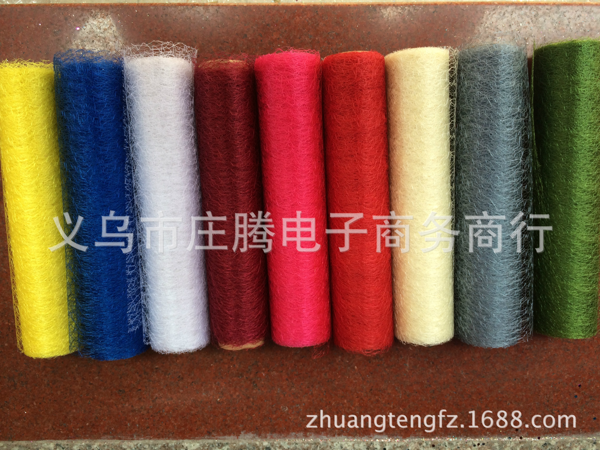 All-polyester random mesh wedding decoration, children's clothing accessories, toy and apparel accessories, headwear accessories details Picture