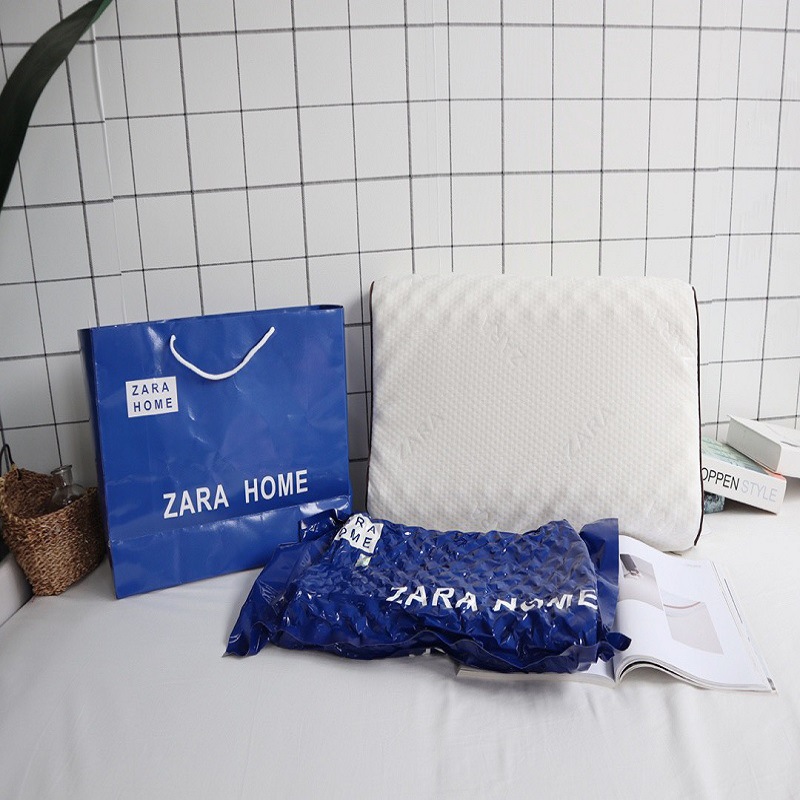 Wechat business hot style export Spain ZARA single spike style single latex pillow wholesale group purchase a generation