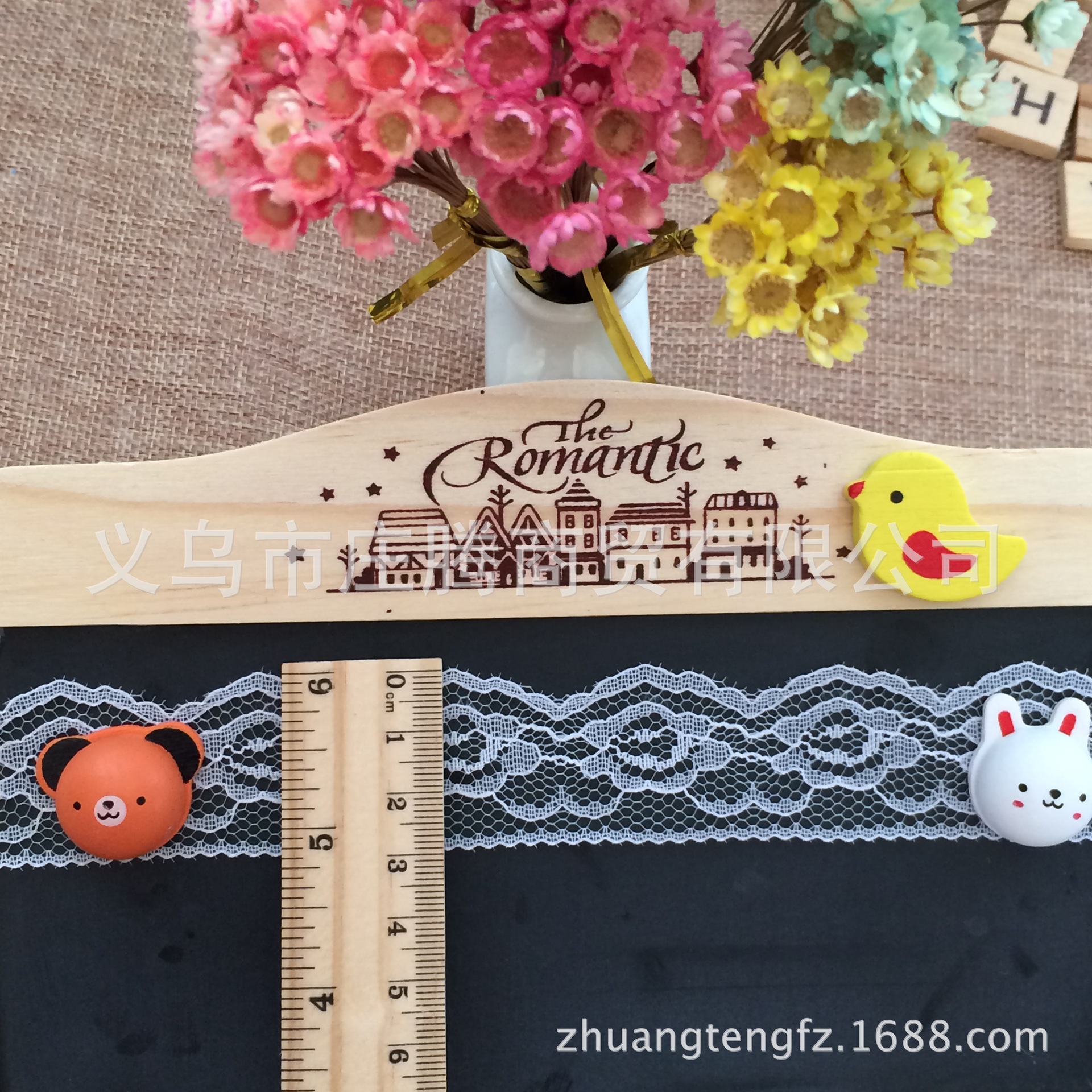 无弹花边/蕾丝面料/30MM花边产品图